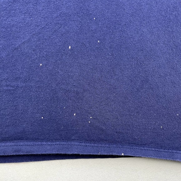 Vintage Emiliano Zapata T-Shirt Mens Medium Navy Blue Mexican Revolution Bandito - Picture 6 of 11